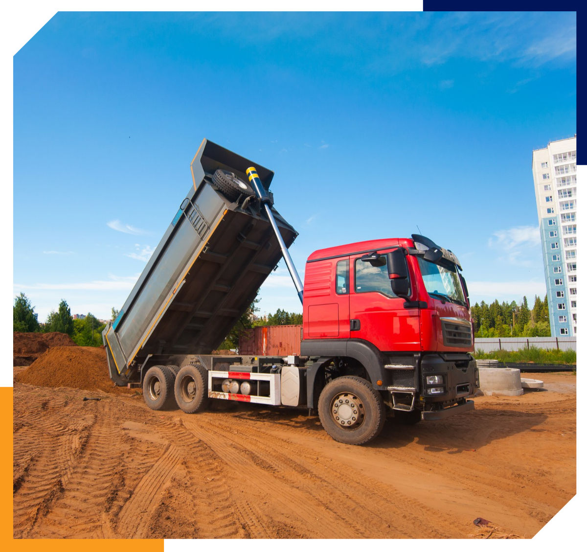 Transport wywrotką Transport wywrotką